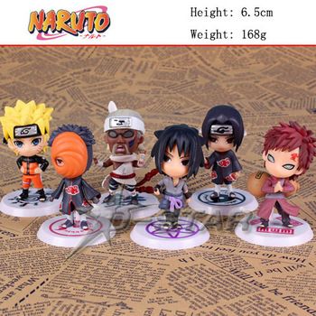 Chibi Naruto (6 pcs) - 6.5 CM