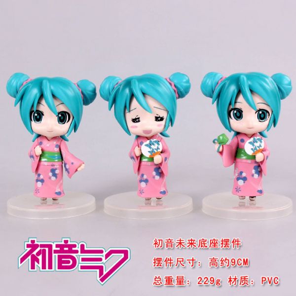 Floral Miku (3 pcs)  -  10 CM